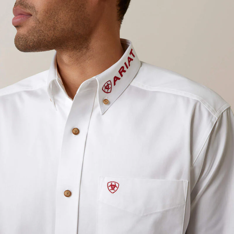 Ariat Team Logo Twill Classic Fit Shirt Style 10040911 - Image 4
