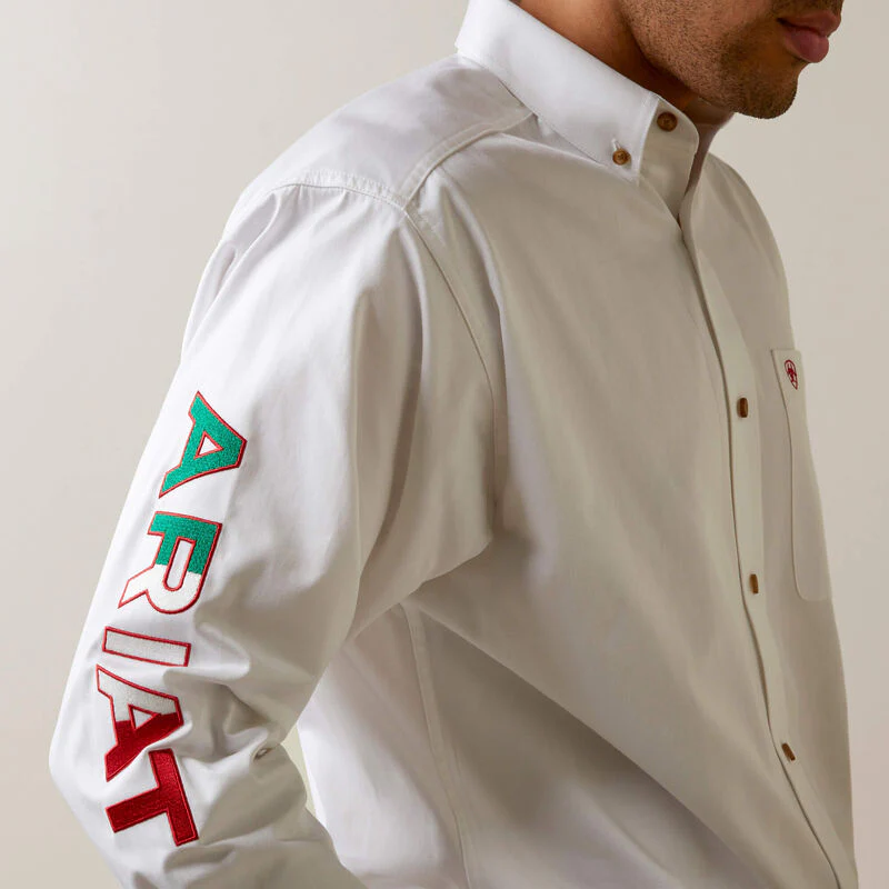 Ariat Team Logo Twill Classic Fit Shirt Style 10040911 - Image 5