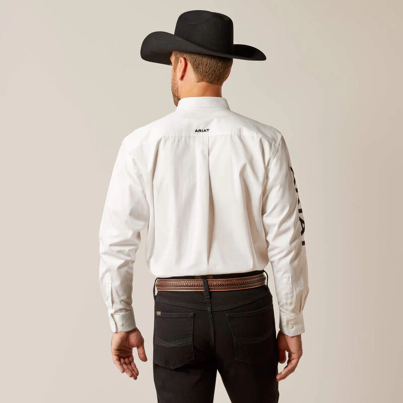 Ariat Team Logo Twill Classic Fit Shirt Style 10046825 - Image 2
