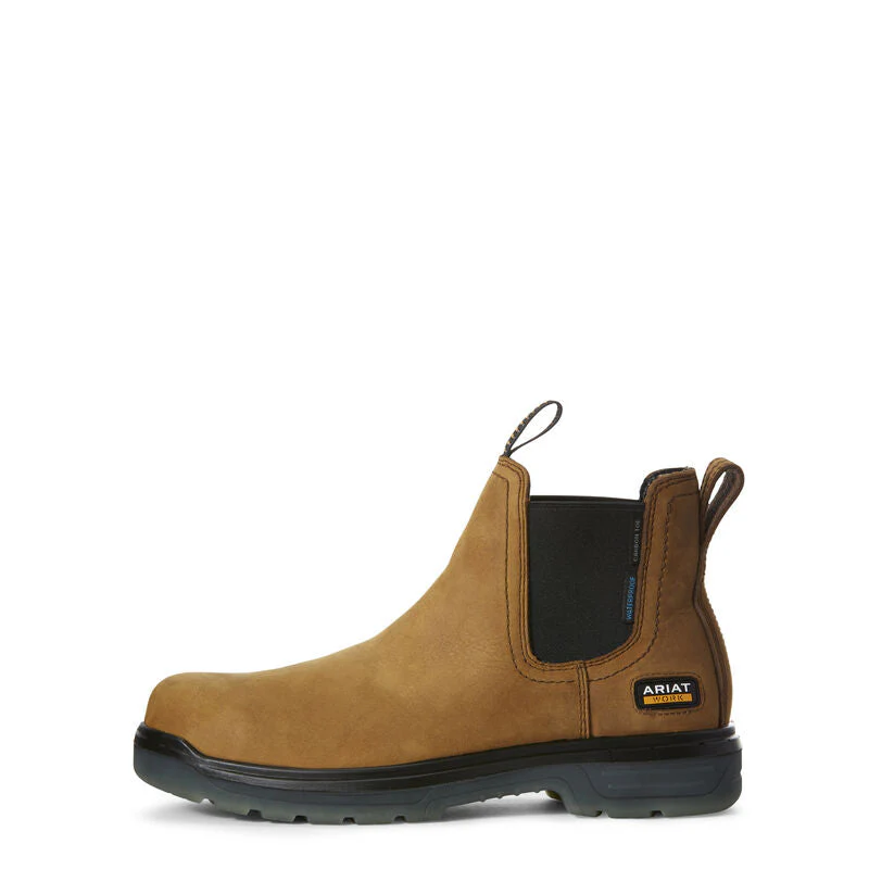 Ariat Turbo Chelsea Waterproof Carbon Toe Work Boot Style 10027331 - Image 4