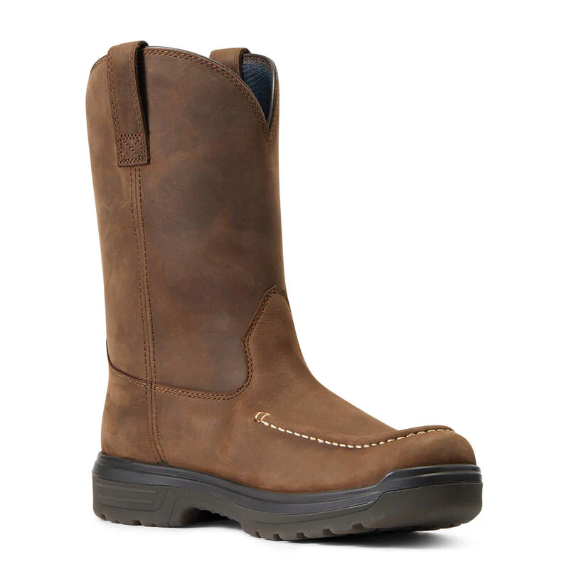 Ariat Turbo Moc Toe Waterproof Carbon Toe Work Boot Style 10040396 - Image 5
