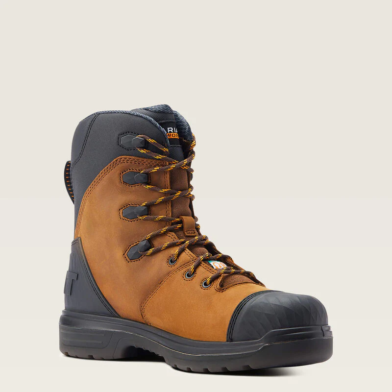 Ariat Turbo Outlaw 8" Waterproof Metguard H20 CSA WorkBoot Style 10033998 - Image 7