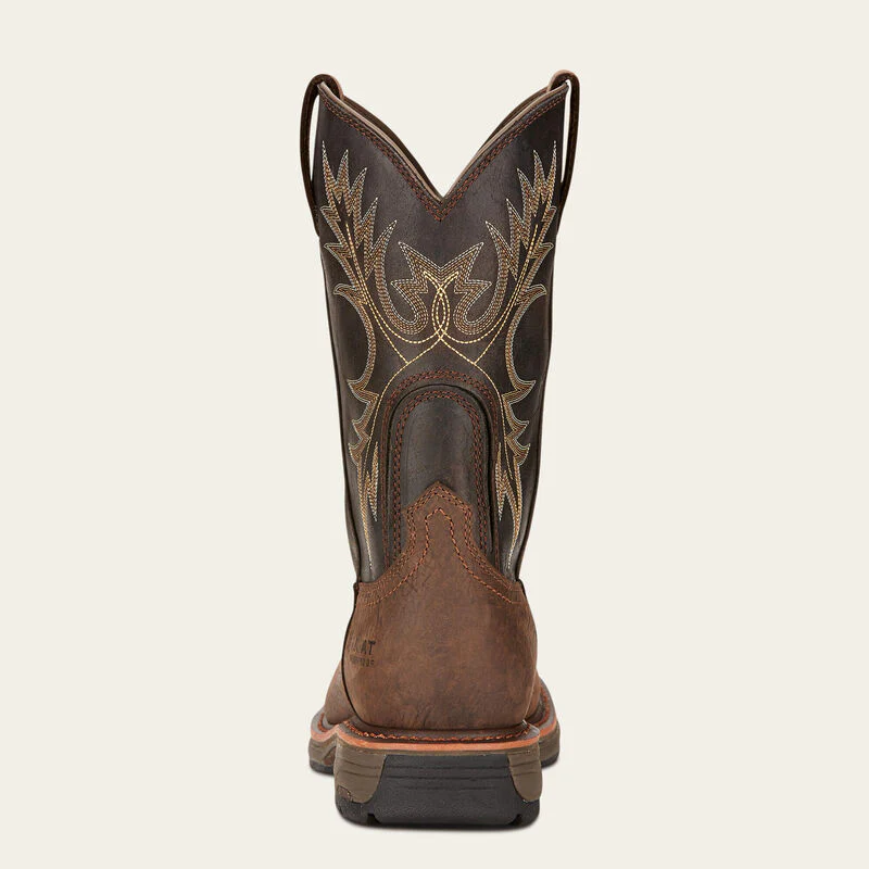 Ariat Mens WorkHog Waterproof Square Toe Work Boot Style 10017436 - Image 7