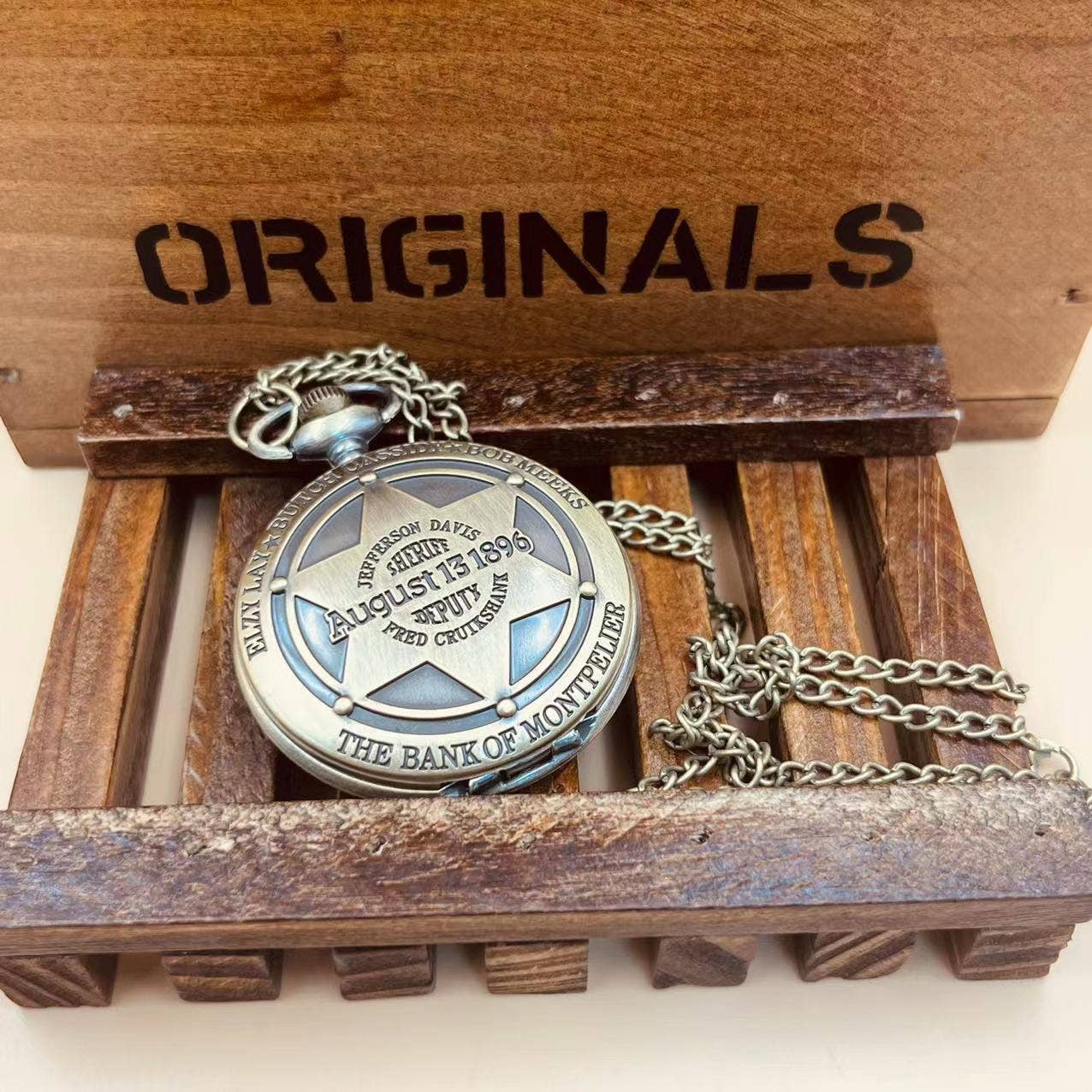 August 13 1896 Vintage Pocket Watches - Image 3