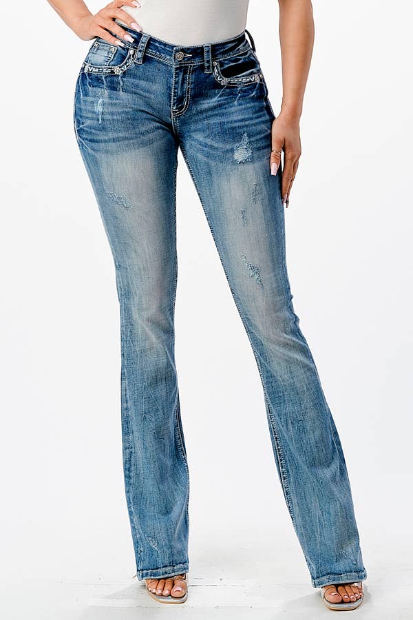 Aztec Modify Mid-Rise Boot cut 34" | EB-61740 - Image 3