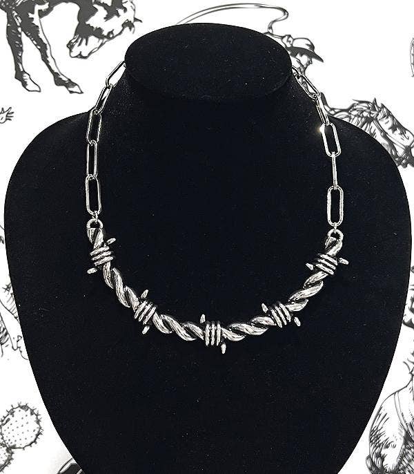 Barbwire Necklace