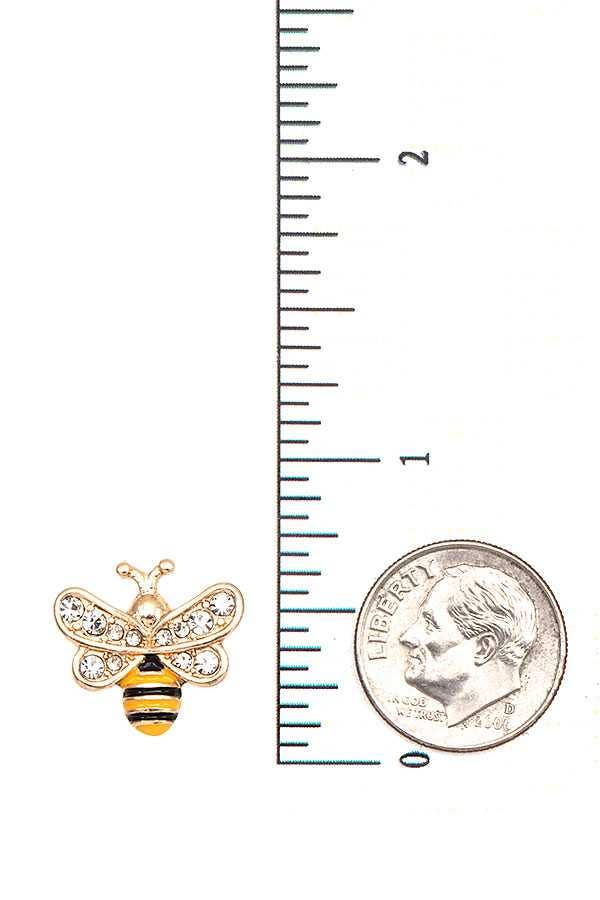 BEE POST EARRING 551 - Image 3