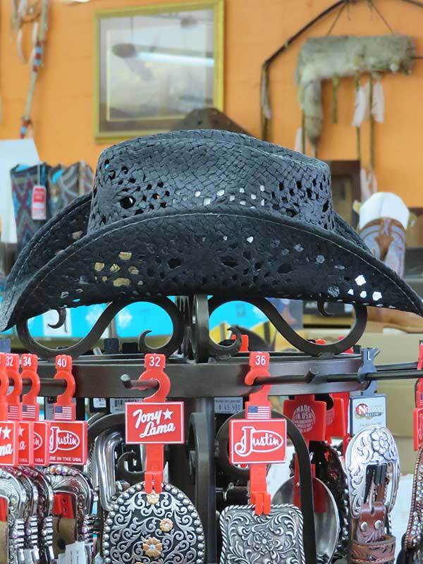 Bullhide Fashion Straw Hat Pure Country Black Style 2534BL - Image 3