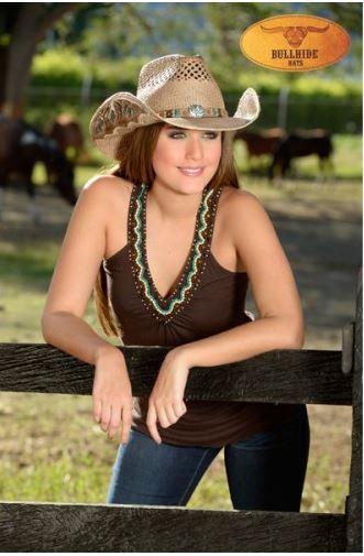 Bullhide From the Heart Straw Cowgirl Hat Style 2836 - Image 4