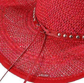 Bullhide Kids "All American Girl" Straw Hat Red Style 2717R - Image 4