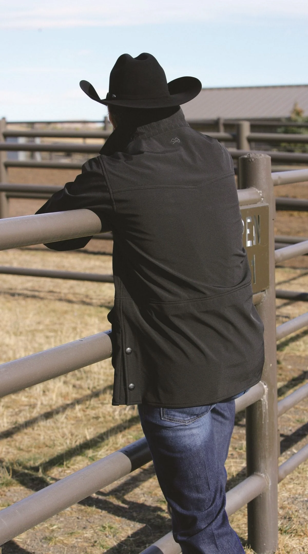 Cinch Men's Black Bonded Jacket Style DWJ2122000 - Image 2