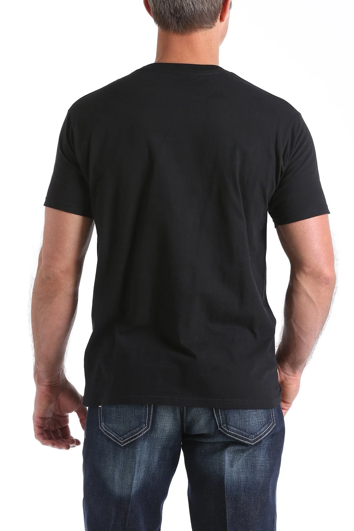CINCH MEN'S CLASSIC LOGO TEE - BLACK STYLE MTT1690376 - Image 2