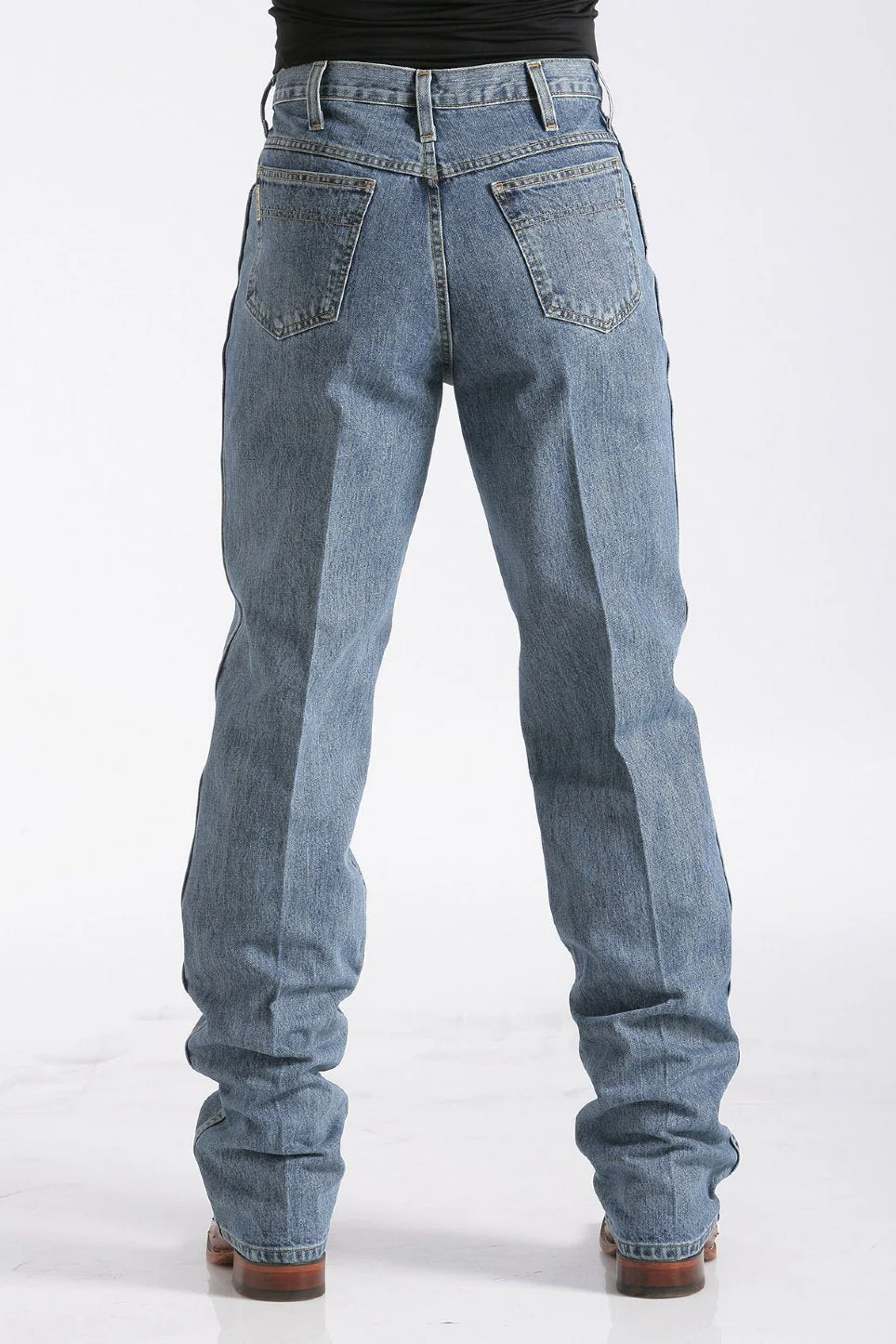 Cinch Mens Relaxed Fit Green LAbel Medium Stonewash Jean Style MB90530001 - Image 2