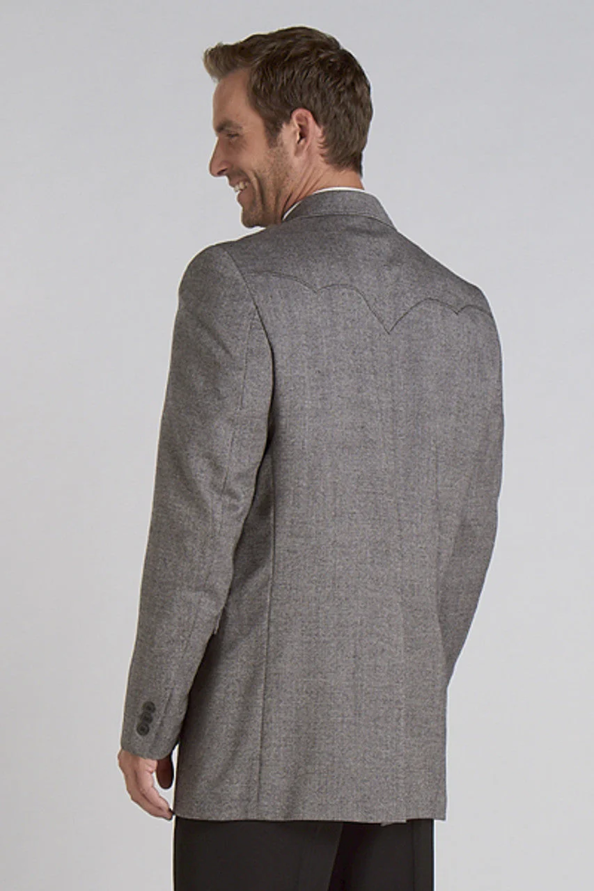 Circle S Jacket Mens Plano Sportcoat Style CC1032-61 Donigle Black - Image 2