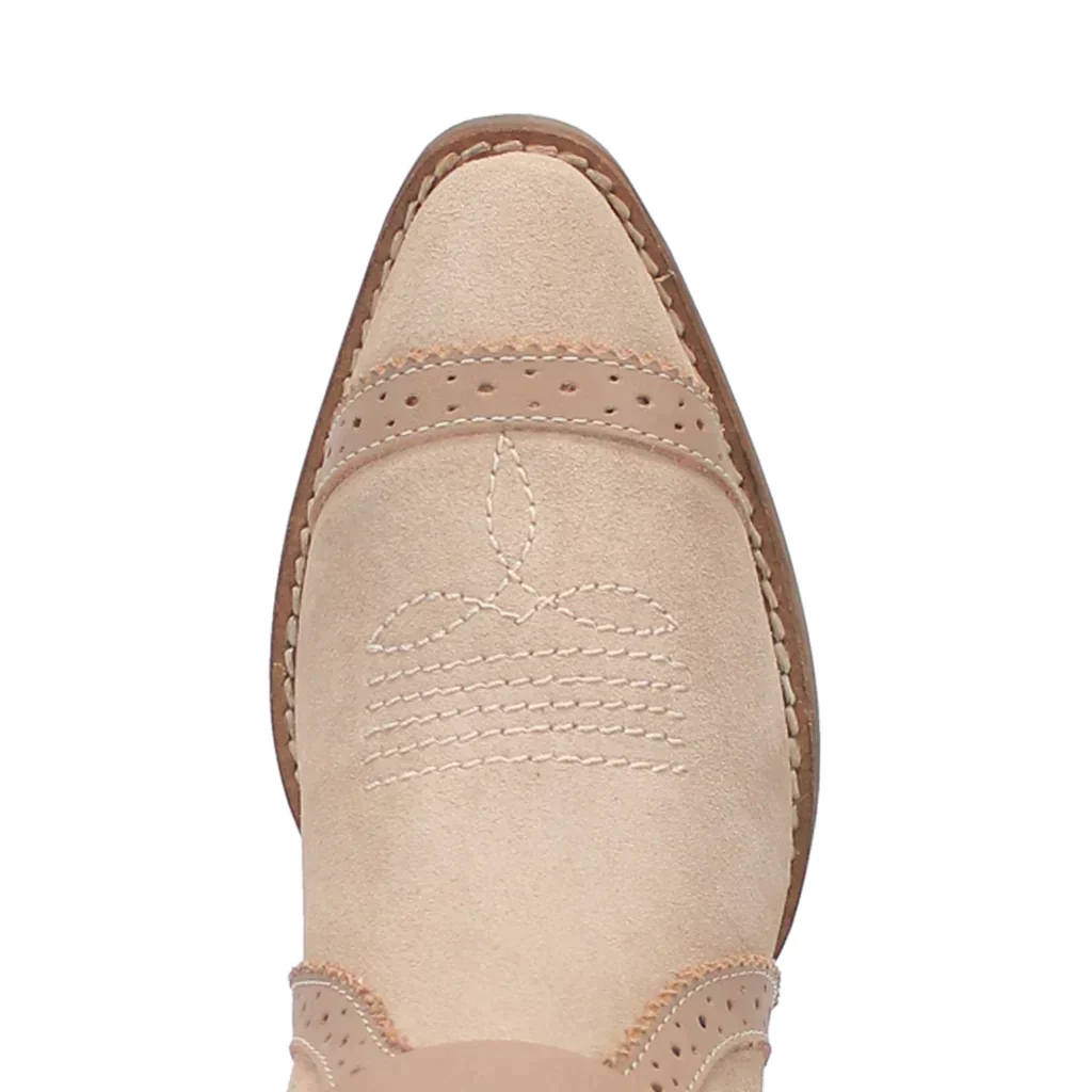 DINGO GUMMY BEAR LEATHER SAND SUEDE BOOTIE STYLE DI747BN189 - Image 6