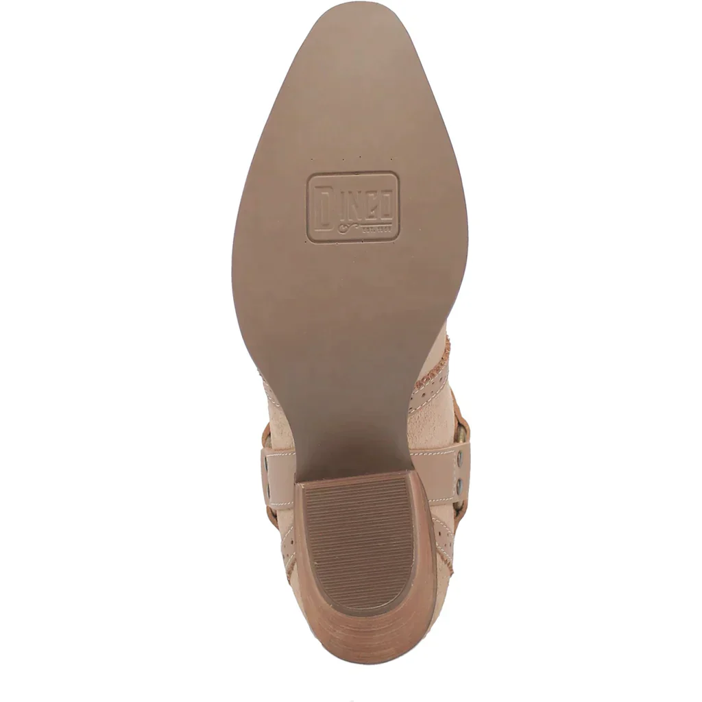 DINGO GUMMY BEAR LEATHER SAND SUEDE BOOTIE STYLE DI747BN189 - Image 7