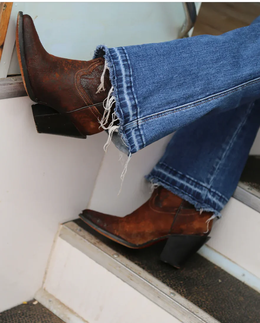 Corral Ladies Brown Cowgirl Boots Style Z5205 - Image 2