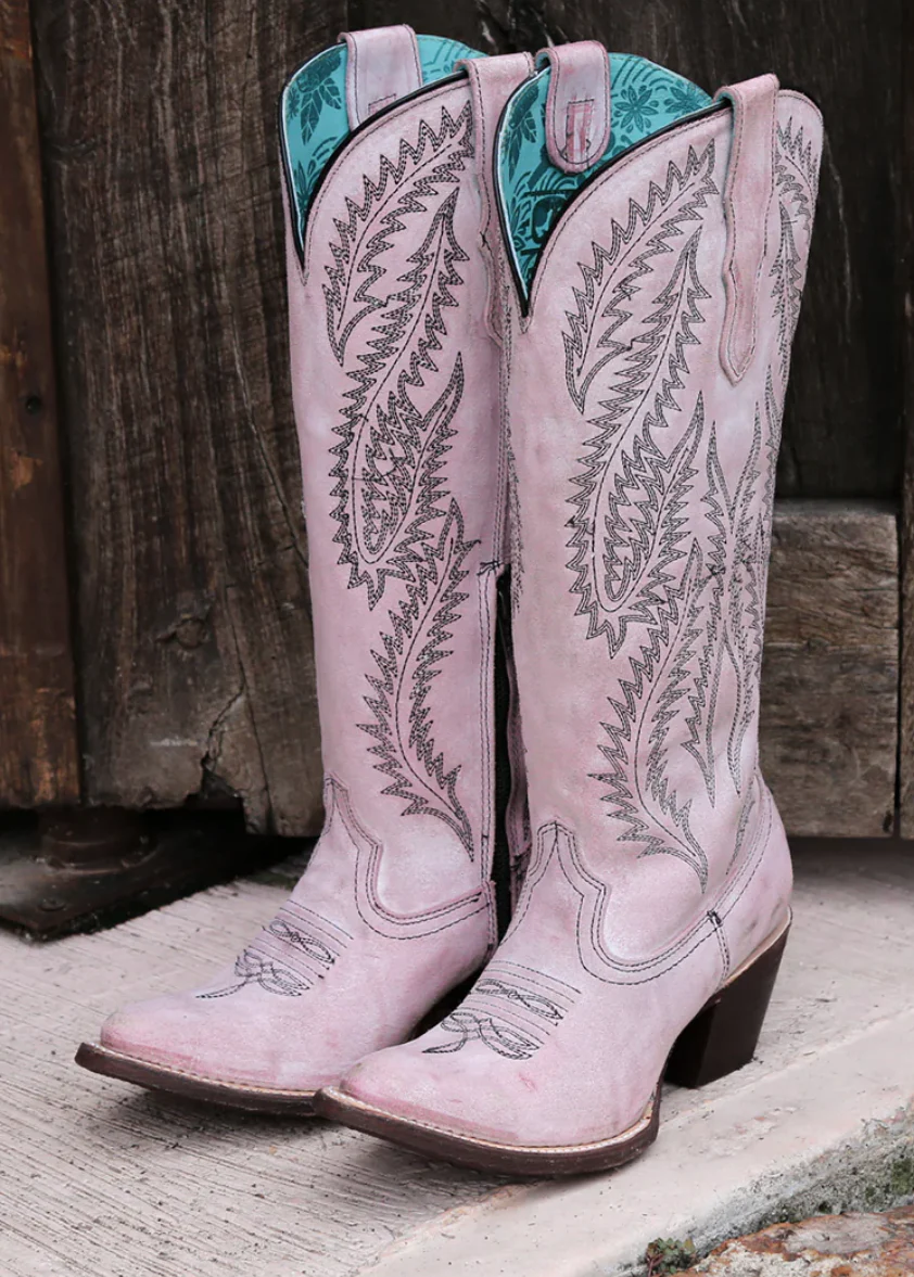 CORRAL LADIES ROSE TALL SNIP TOE BOOTS STYLE E1447 - Image 2