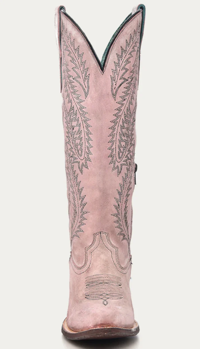 CORRAL LADIES ROSE TALL SNIP TOE BOOTS STYLE E1447 - Image 4