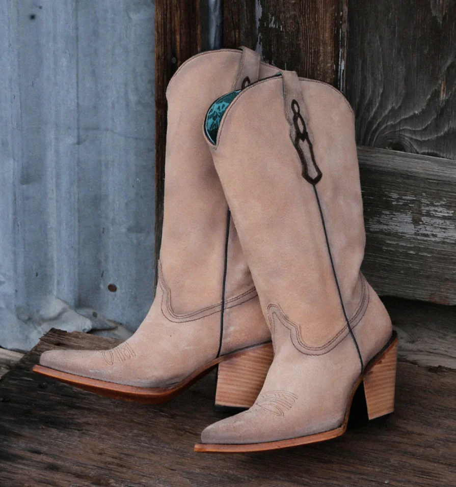 CORRAL LADIES SAND EMBROIDERY BOOTS STYLE Z5203 - Image 2