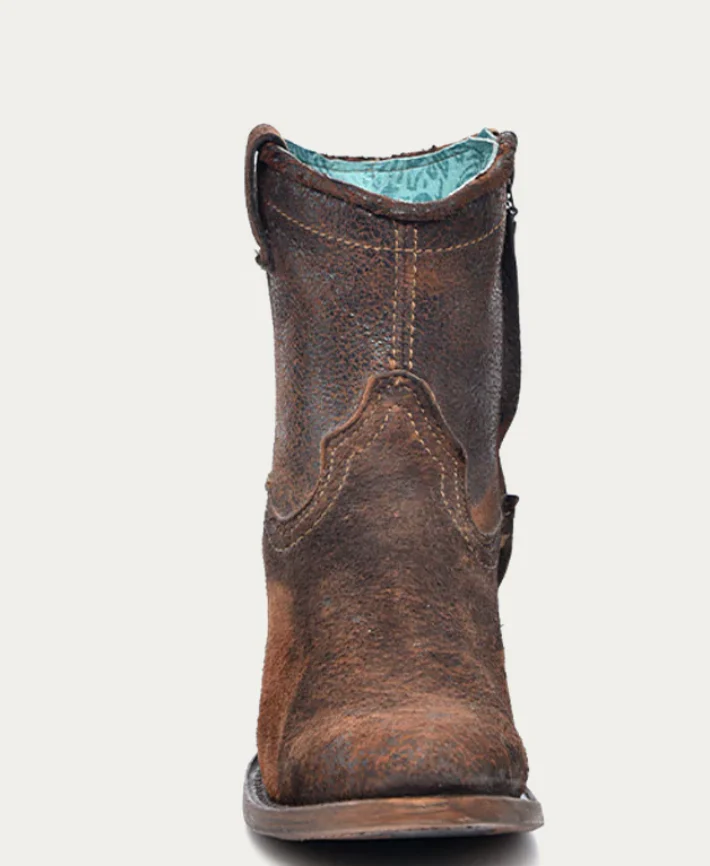 CORRAL LADIES TAN ANKLE BOOTS STYLE C1064 - Image 4