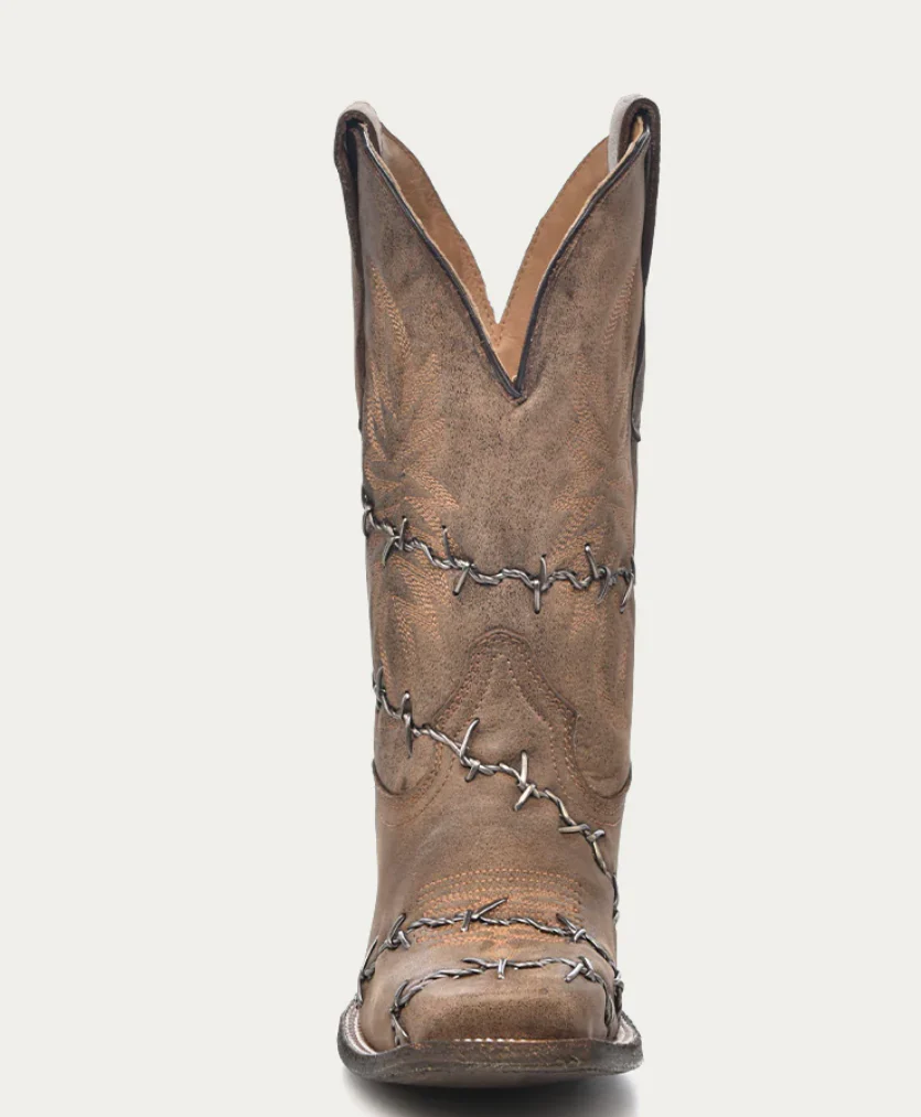 CORRAL MENS BROWN COWBOY BOOTS STYLE A3532 - Image 4