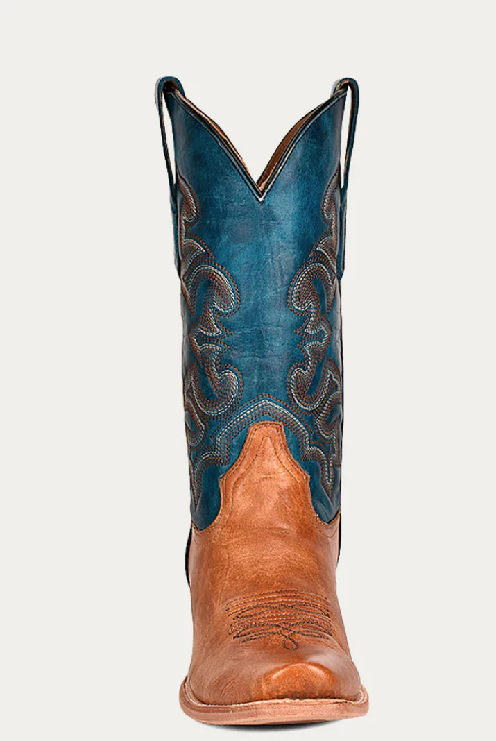 CORRAL MENS NAVY BLUE COWBOY BOOTS STYLE A4378 - Image 4