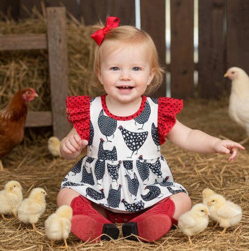 Count your Chickens Romper