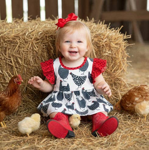 Count your Chickens Romper - Image 7