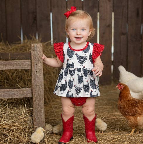 Count your Chickens Romper - Image 9