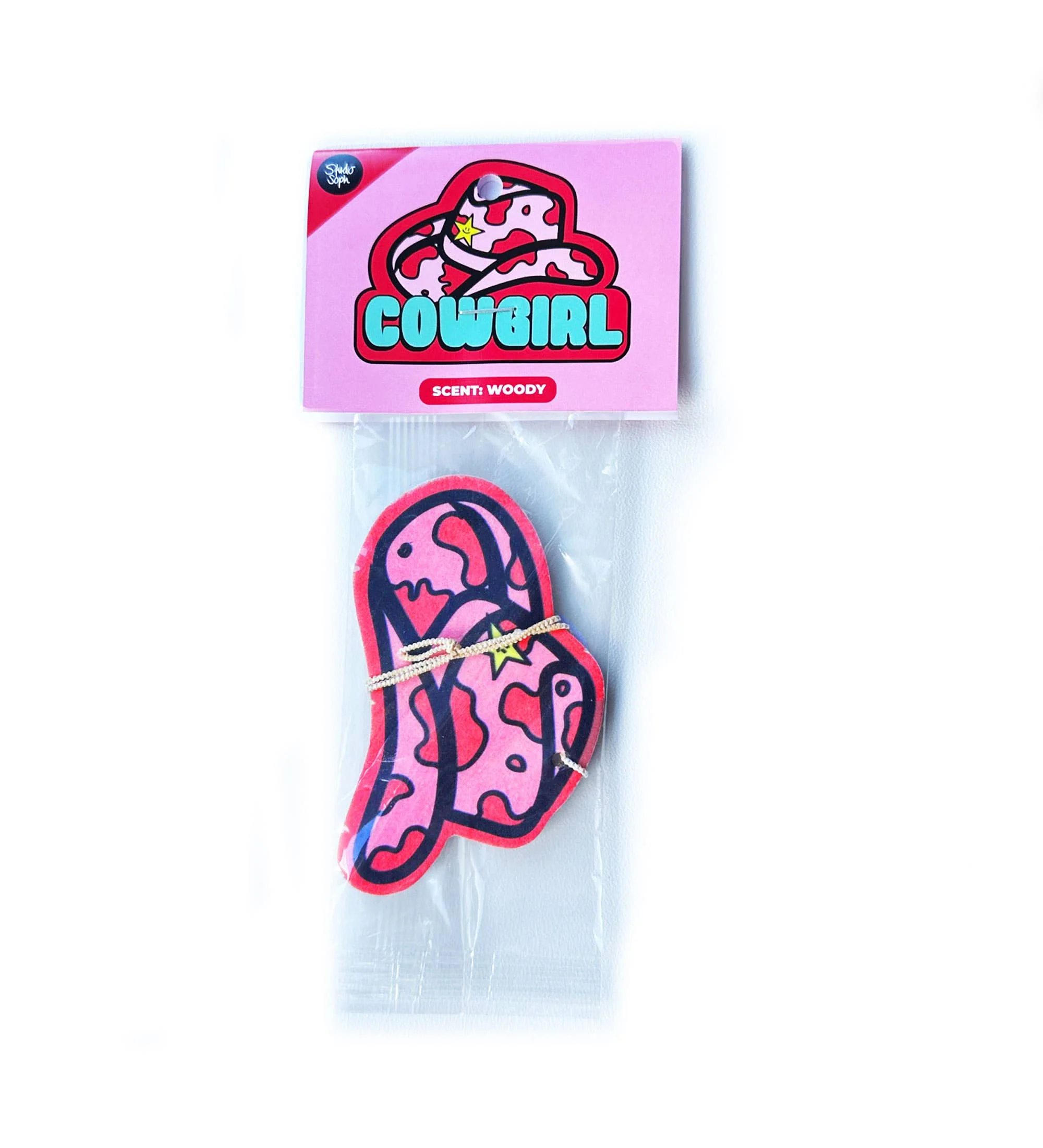 Cowgirl Hat Western Air Freshener