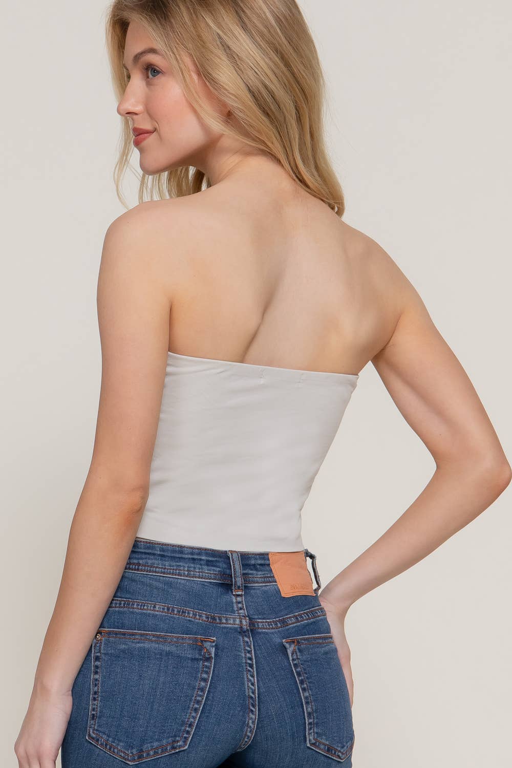 Crop Tube Cotton Jersey Top - Image 16