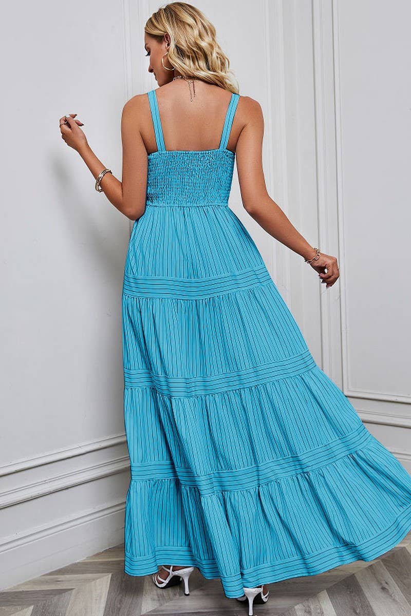 CWDMD1612_SLEEVELESS TANK TOP STRIPED MAXI DRESS - Image 19