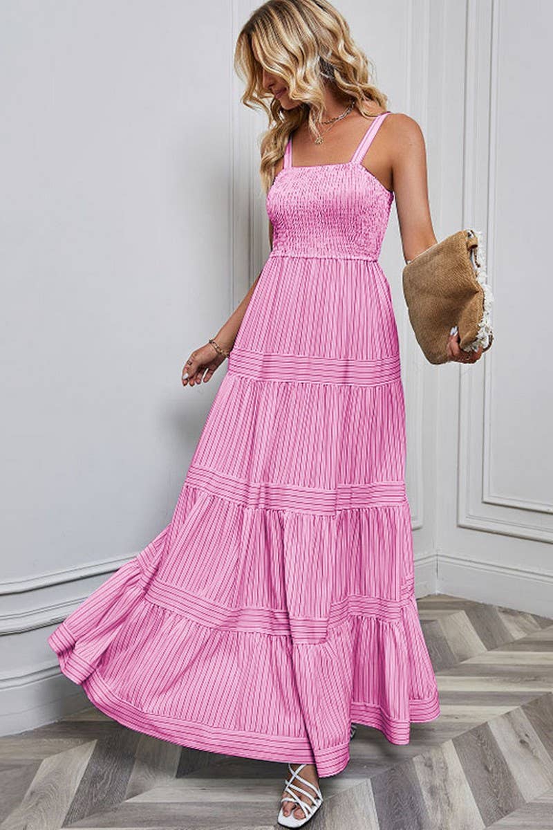 CWDMD1612_SLEEVELESS TANK TOP STRIPED MAXI DRESS - Image 20