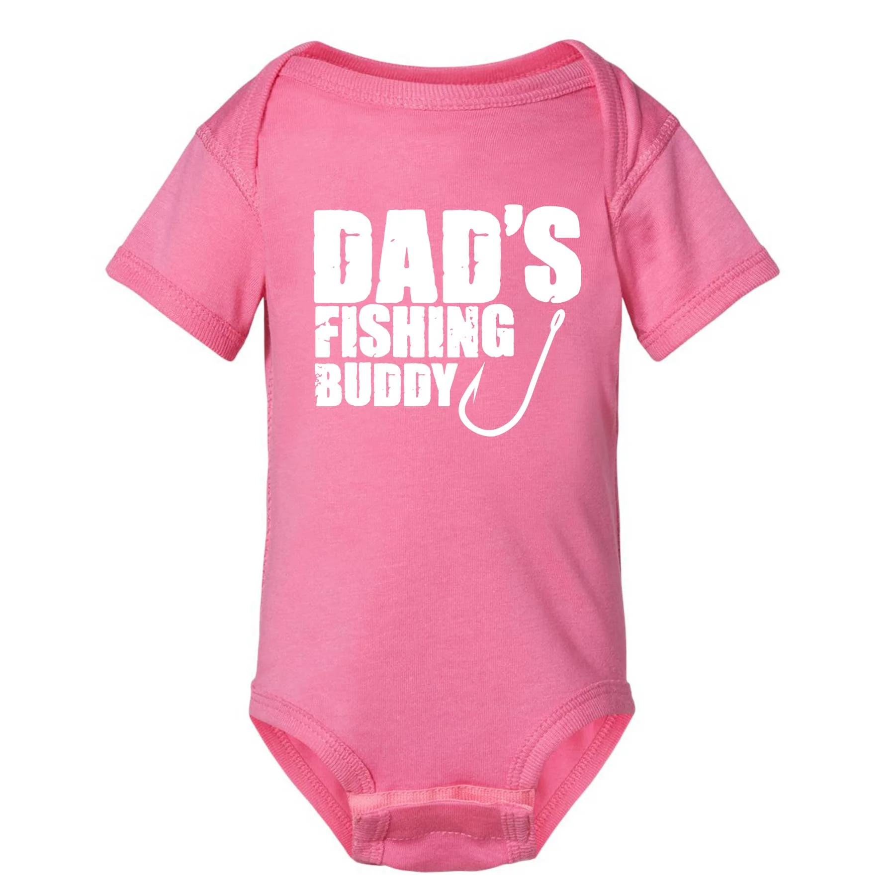 Dad's Fishing Buddy Baby/Toddler Onesie - Image 4