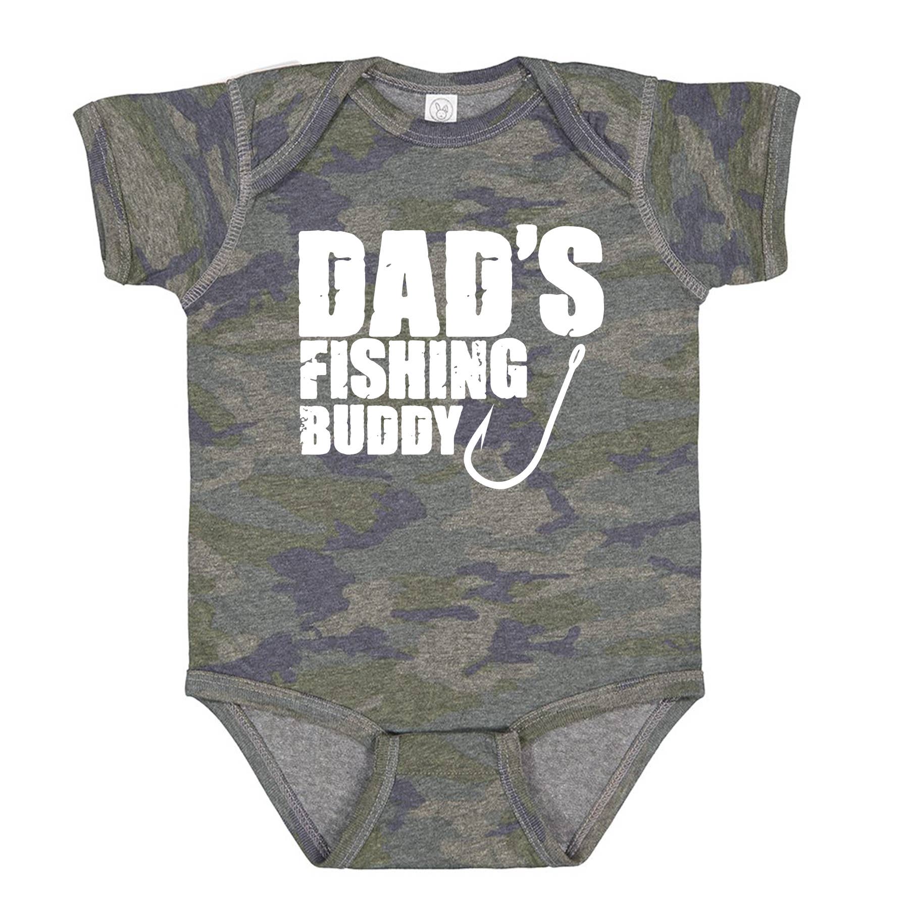 Dad's Fishing Buddy Baby/Toddler Onesie - Image 7