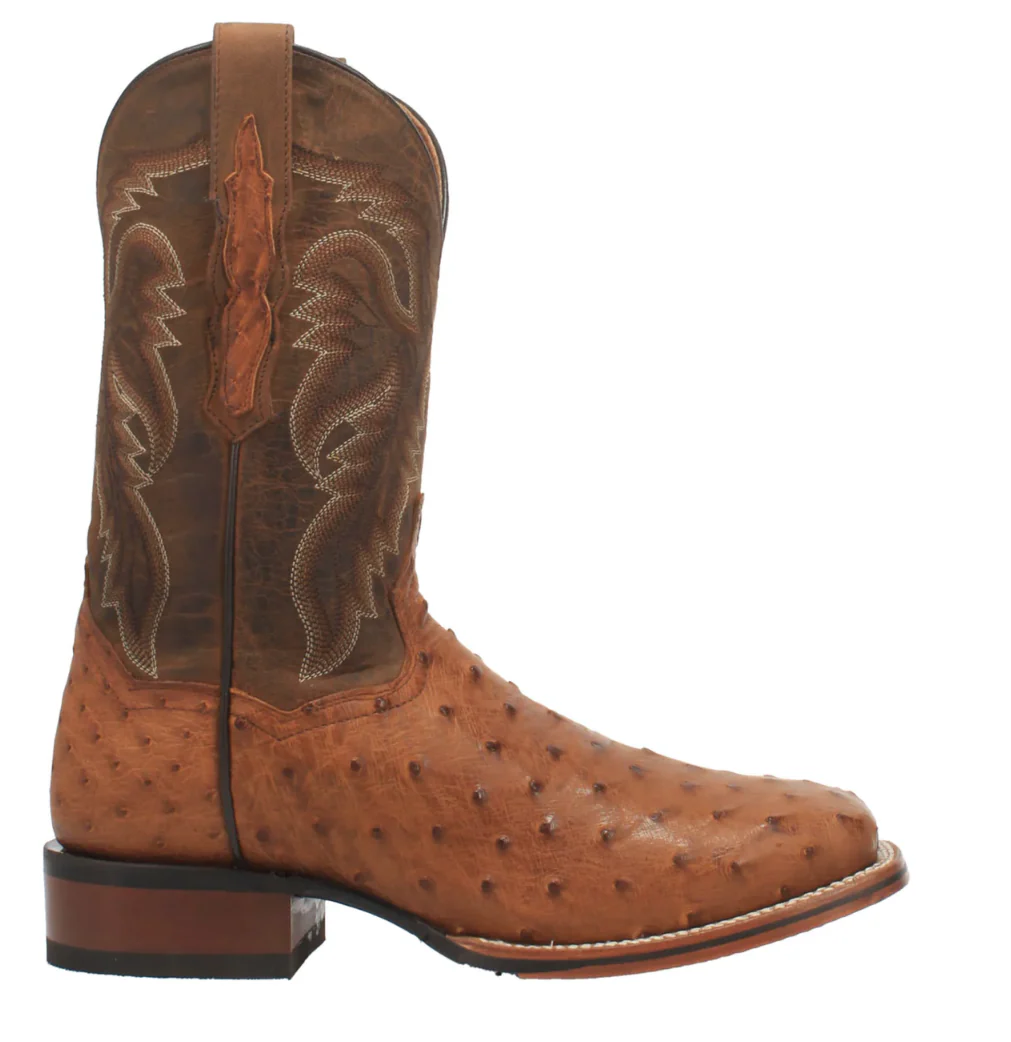 Dan Post Alamosa Men's Ostrich Exotic Western Boots Style DP4874 - Image 5