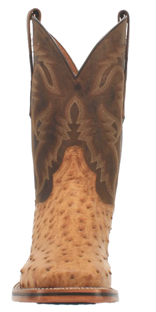 Dan Post Kershaw Men's Ostrich Exotic Western Boots Style DP4951 - Image 3