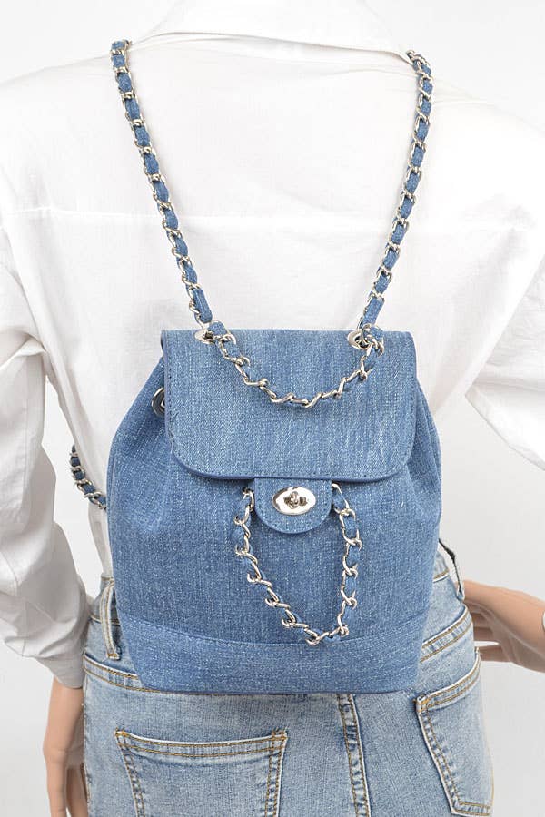 Denim BackPack - Image 6