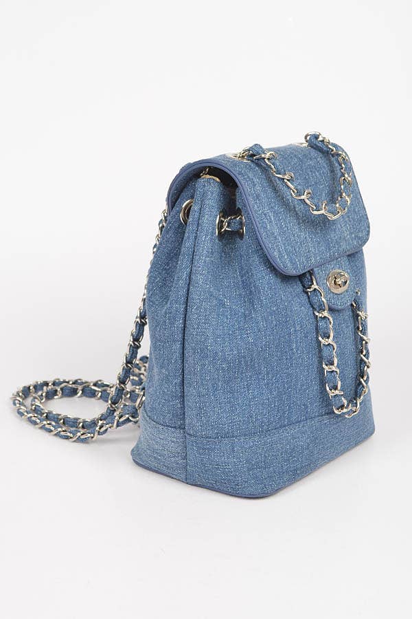 Denim BackPack - Image 7
