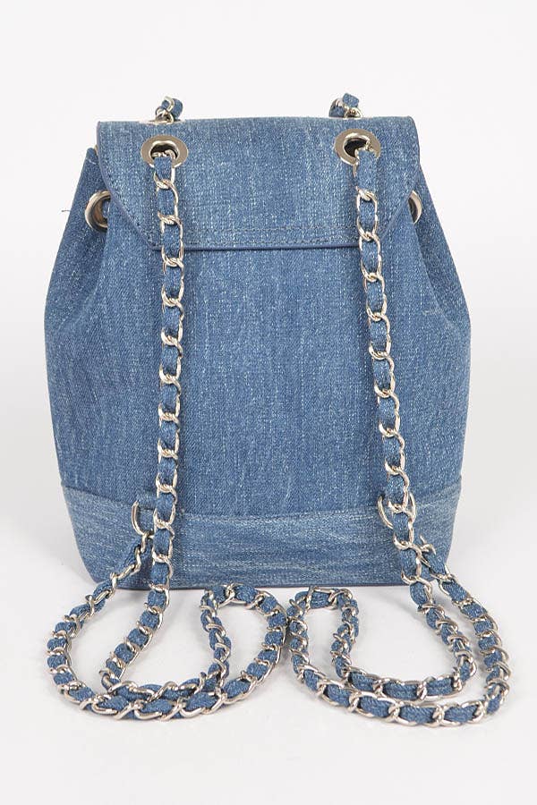 Denim BackPack - Image 8