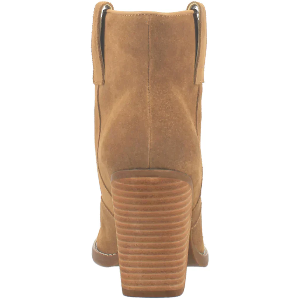DINGO FLANNIE NATURAL LEATHER BOOTIE STYLE DI342WH3 - Image 4