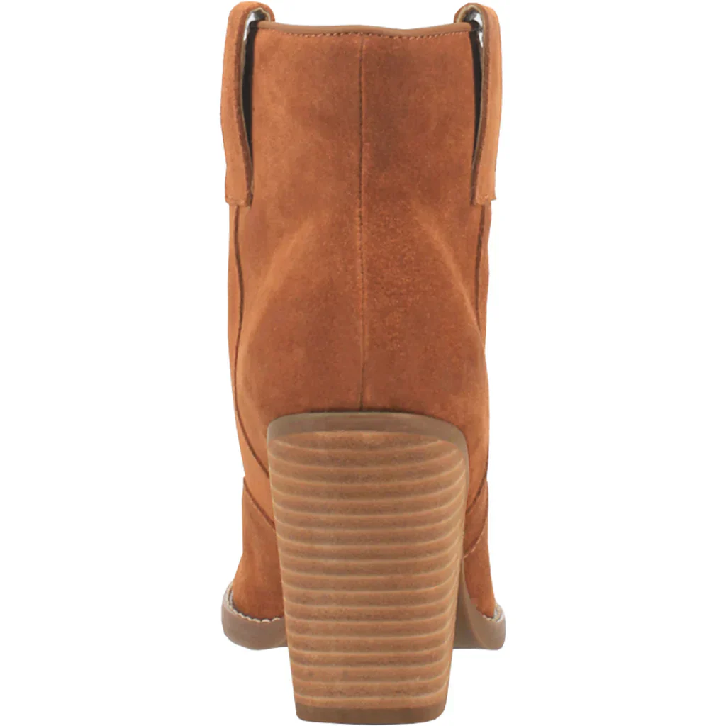 DINGO FLANNIE WHISKY LEATHER BOOTIE STYLE DI342BN - Image 5
