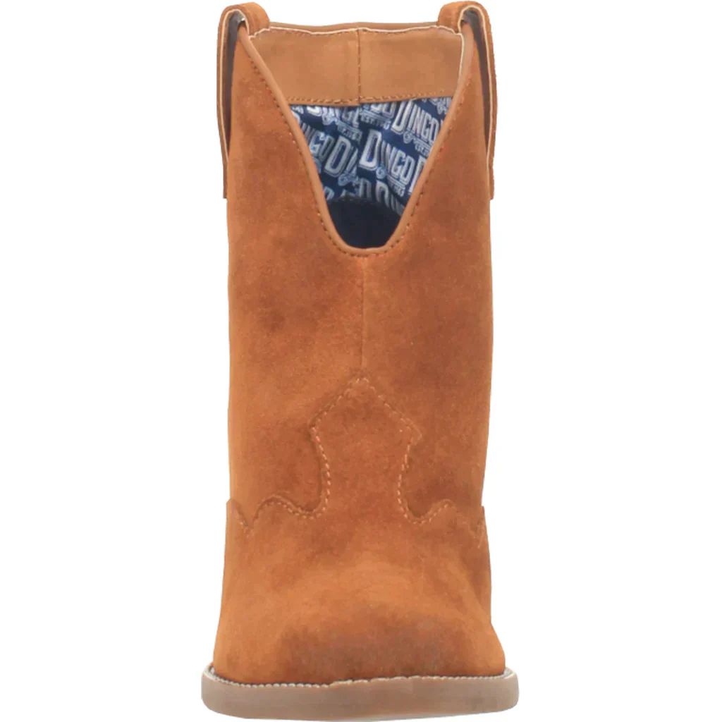 DINGO FLANNIE WHISKY LEATHER BOOTIE STYLE DI342BN - Image 6