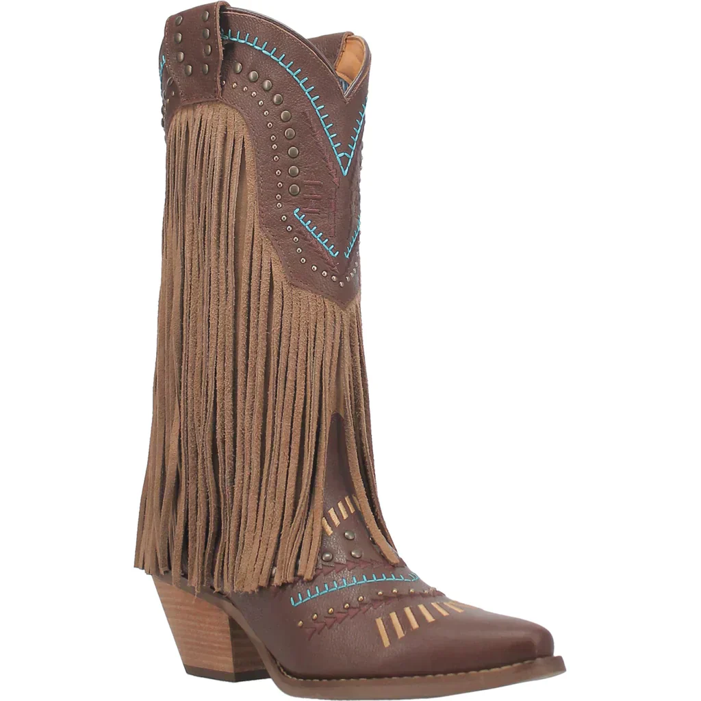 DINGO GYPSY LEATHER BOOT STYLE DI737BN - Image 2