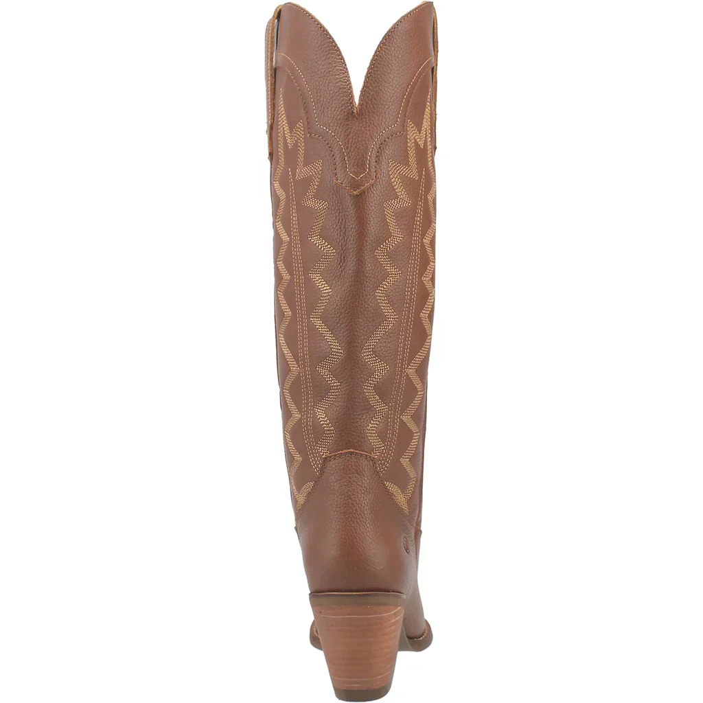 DINGO HIGH COTTON LEATHER BOOT STYLE DI936BN - Image 4