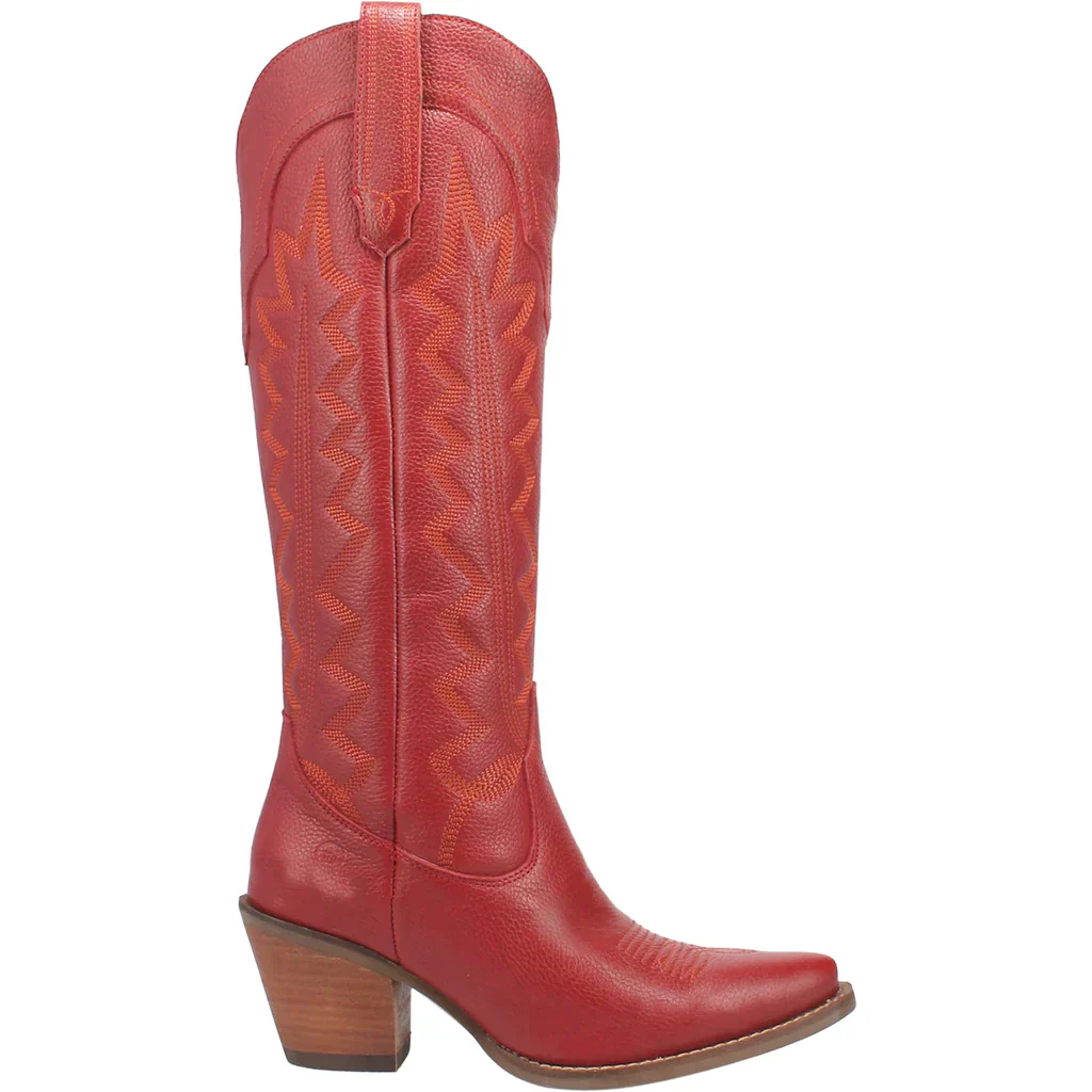 DINGO HIGH COTTON LEATHER BOOT STYLE DI936RD - Image 2