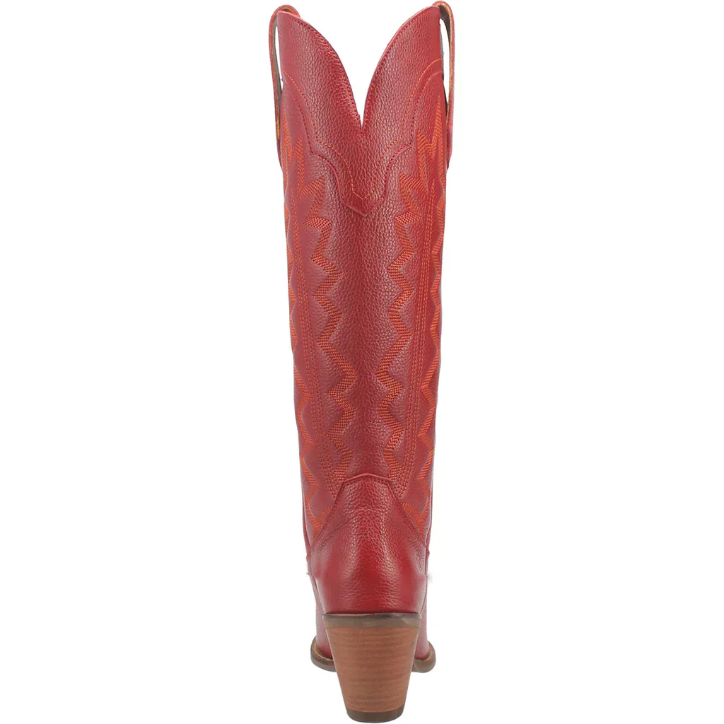 DINGO HIGH COTTON LEATHER BOOT STYLE DI936RD - Image 4