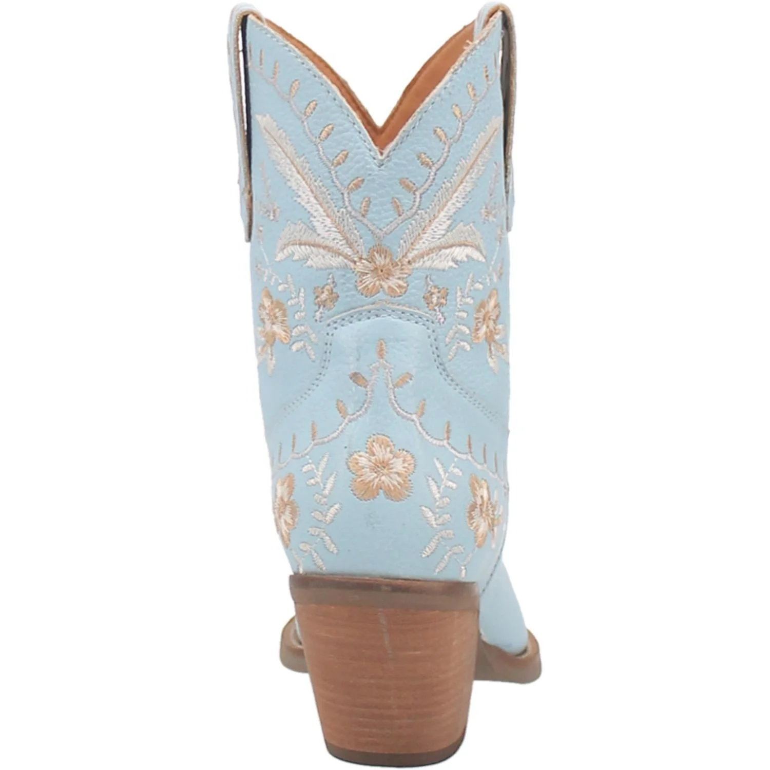 DINGO PRIMROSE LEATHER BLUE BOOTIE STYLE DI748BL - Image 3