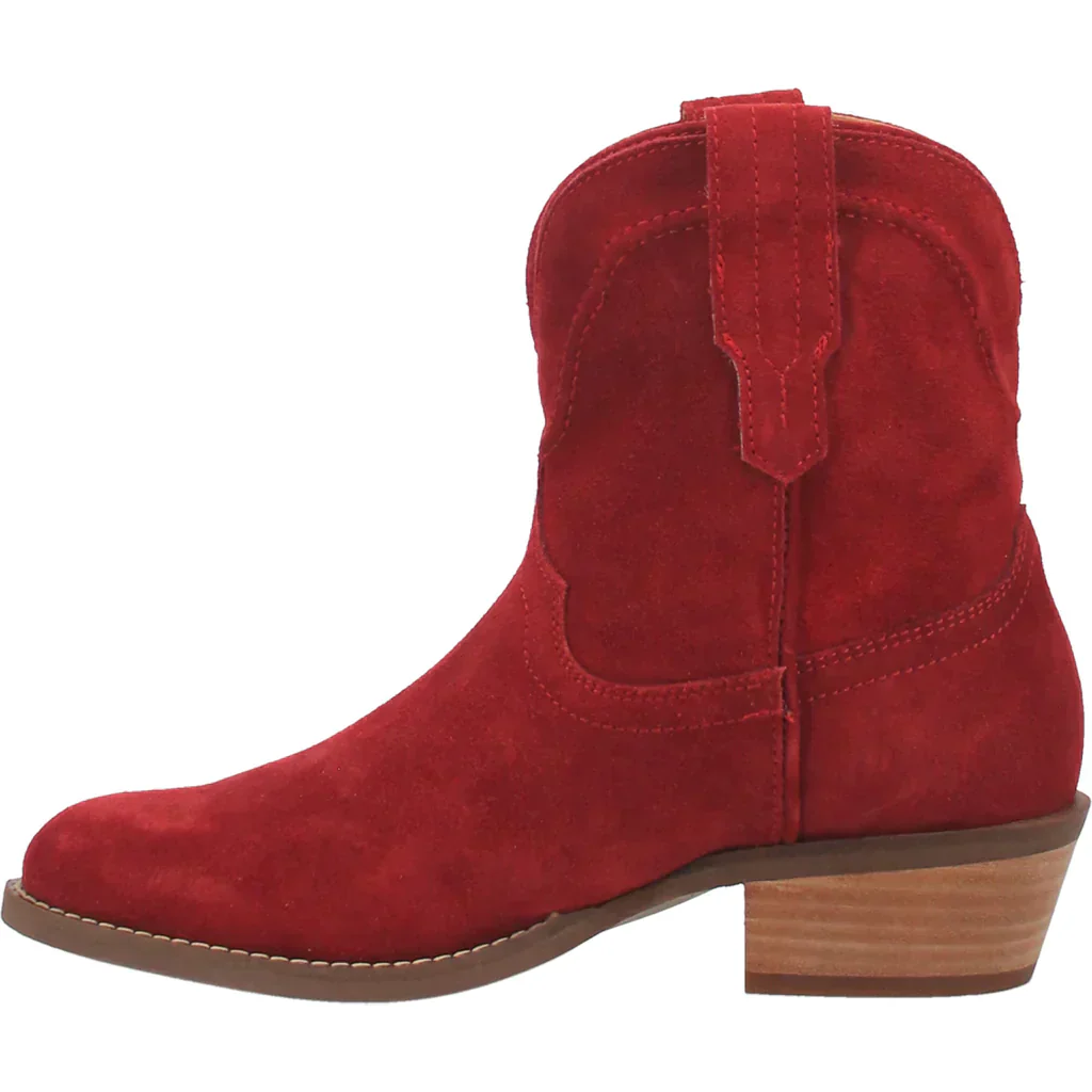 DINGO TUMBLEWEED LEATHER BOOTIE STYLE DI561RD - Image 3